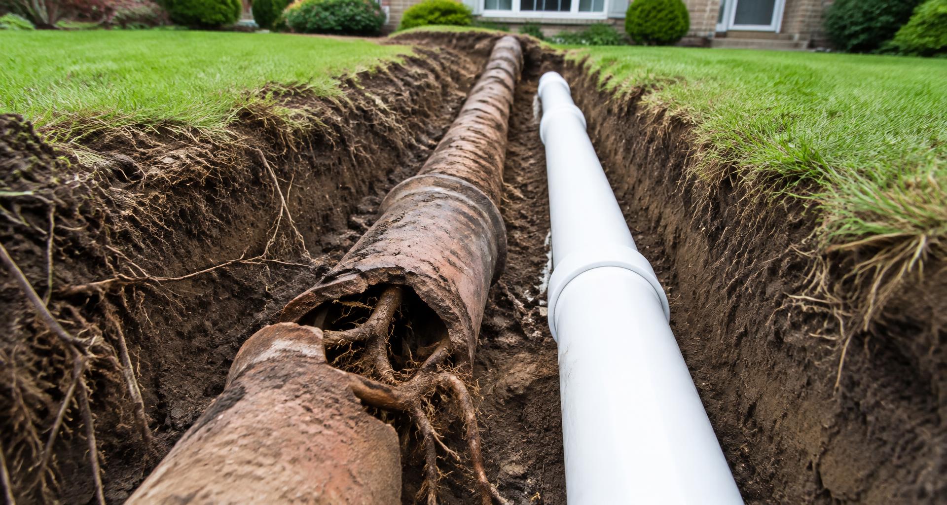 All Purpose Plumbing technician providing sewer lines service