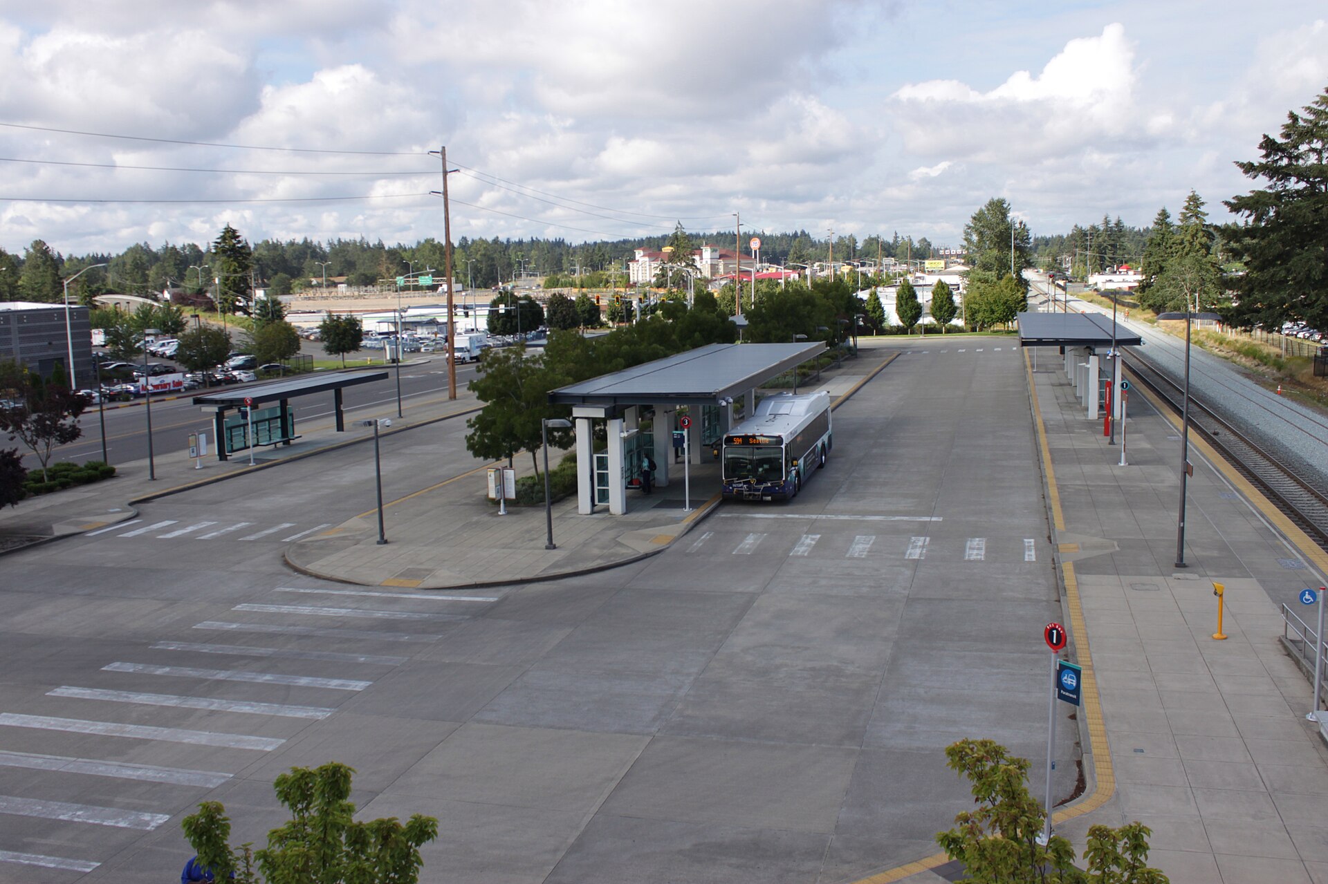 Lakewood Station transit center in Lakewood, Washington