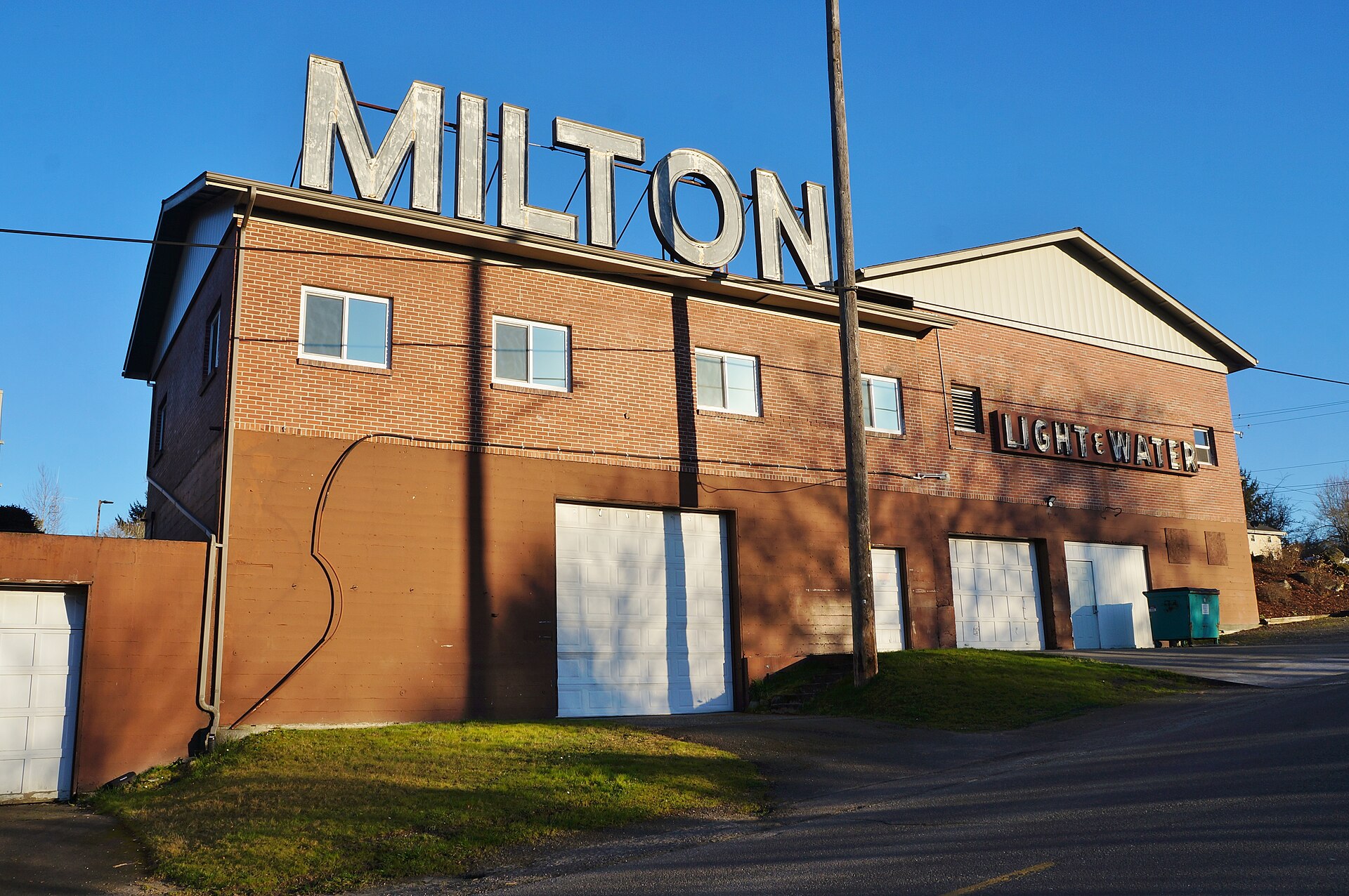 Milton city hall in Milton, Washington